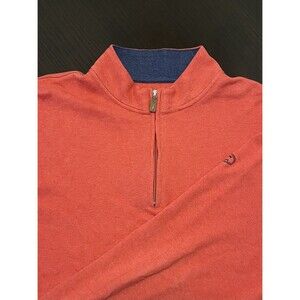 Johnnie-O Men’s 1/4 Zip | XXL | Red